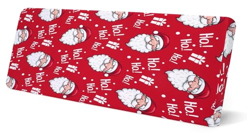 SearchI Stretch Christmas Sofa Couch Cushion Covers Replacement Chair Cushion Slipcovers Sofa Seat Cover Furniture Protector Sofa Slipcover Soft with Elastic Bottom(Large, Santa Claus)