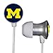 AudioSpice NCAA Michigan Wolverines Scorch Earbuds and Mic Clamshell with BudBag