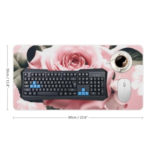 Alfombrilla Floral Gaming Large 60x30 cm Antideslizante miniatura 2