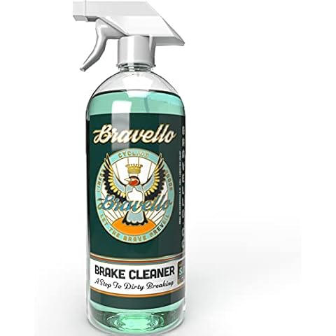 Bravello brake disk cleaner foaming bike solution, cleaning spray for bicycle disc and caliper brakes, for all bikes and brakes, 500ml Cover
