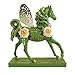 Enesco The Trail of Painted Ponies The Goddess of The Garden Horse Figurine, 7.25 Inch, Green