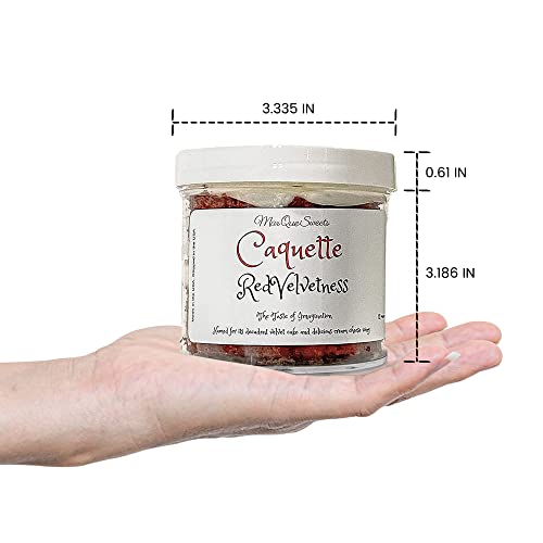 Gourmet Cake In A Jar - Red Velvet Cupcake Layered With Cream Cheese Icing - Birthday Gift Baskets, Dessert Snack Care Package, Send A Bakery Fresh Cake To Friends Or Family, Redvelvetness By Marquesweets, 12 Oz #TOP1