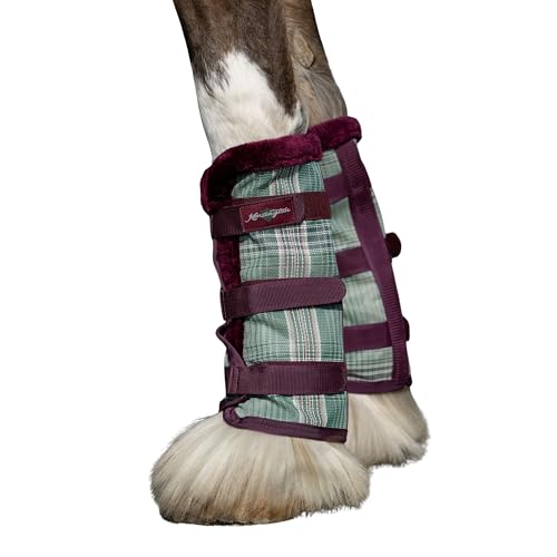 Image of Kensington Protective Products Horse Fly Boots - Fleece Trimmed - Stay-Up Technology - Protection from Insect Bites and UV Rays - Sold in Pairs (2 Boots)