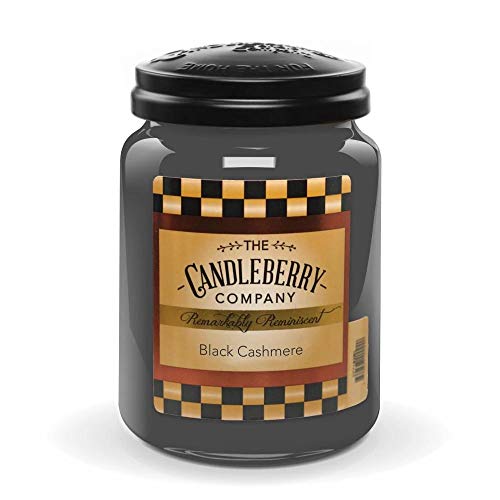 Candleberry Candles | Black Cashmere Candle | Best Candles on The Market | Hand Poured in The USA | Highly Scented & Long Lasting | Large Jar 26 oz Candleberry Candles | Black Cashmere Candle | Best Candles on The Market | Hand Poured in The USA | Highly Scented & Long Lasting | Large Jar 26 oz