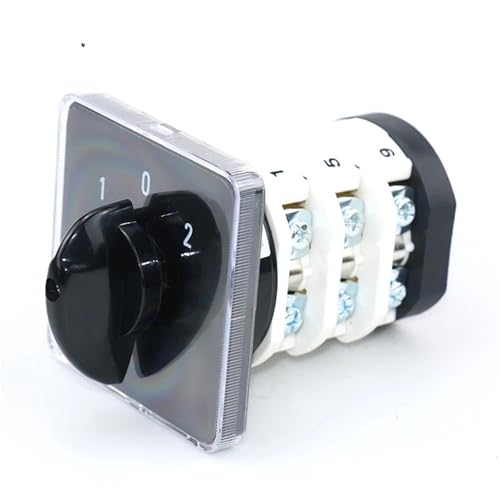 Sélecteur triphasé 32A inverseur triphasé AC440V interrupteur à cames 1-0-2