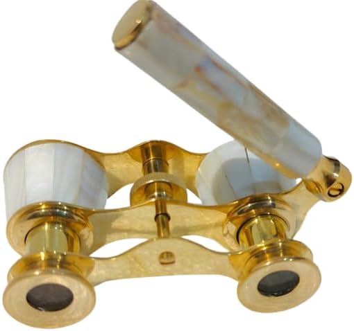 Binocular Brass Telescope Vintage Item Nautical Antique Collectible Style Marine Polish Open Spyglass Binocular for Gift Items