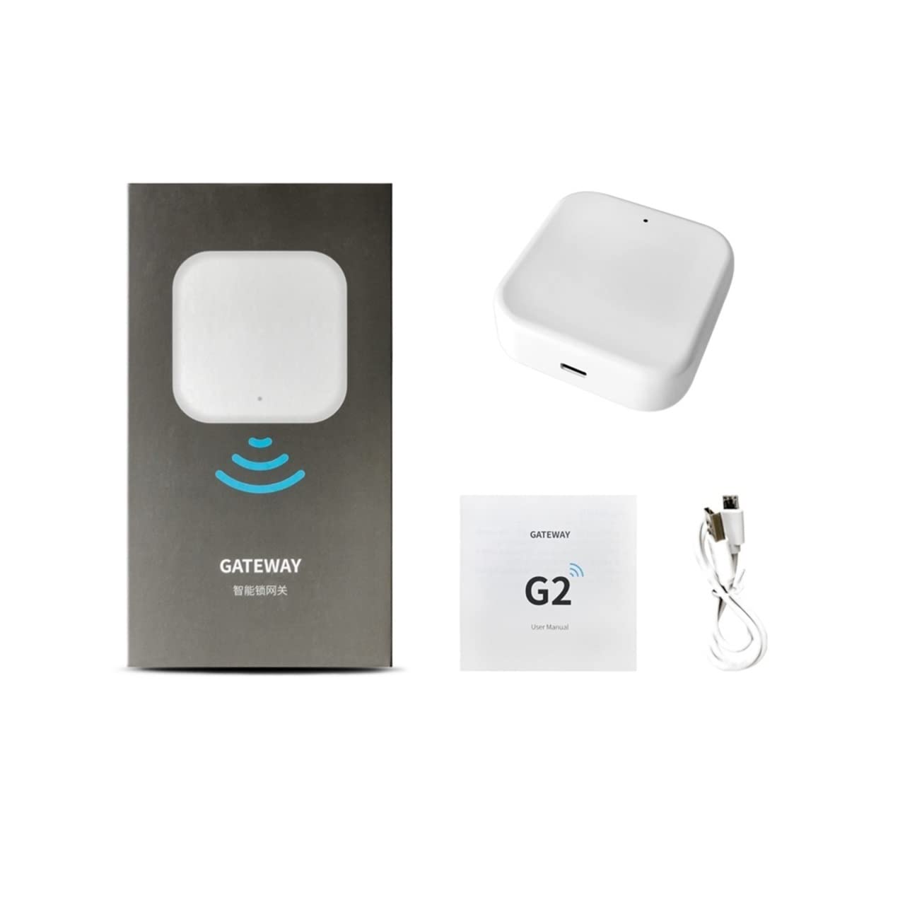 Front Door Lock TUYA Fingerprint Magnetic Card Password Key Remote Unlock Courtyard Apartment Outdoor Waterproof Smart Door Lock(TTlock Gateway)