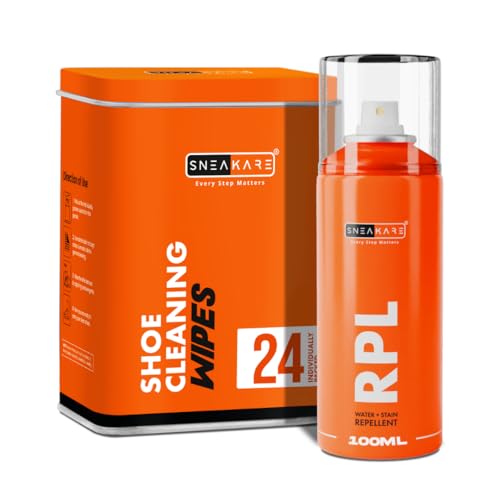 SNEAKARE 100ml RPL Spray for Shoes - Shoe Protector Spray - Stain...