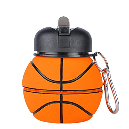 Opvouwbare waterfles voor kinderen, Siliconen waterfles voor schoolmeisjes, Opvouwbare waterflessen voor kinderen voor schoolmeisjes, jongens, sport, knijpbeker, Edcb - Image 8