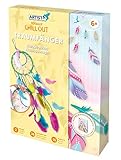 ARTISTA Bastelset Traumfänger, DIY-Kit für Kinder, Kreativset in praktischer Aufbewahrungsbox