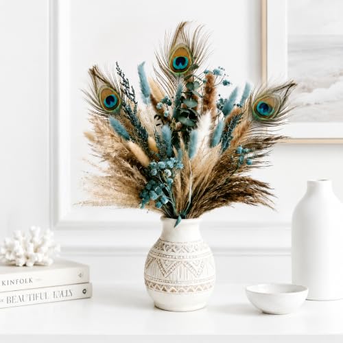 Joxorra Teal Blue Boho Bouquet