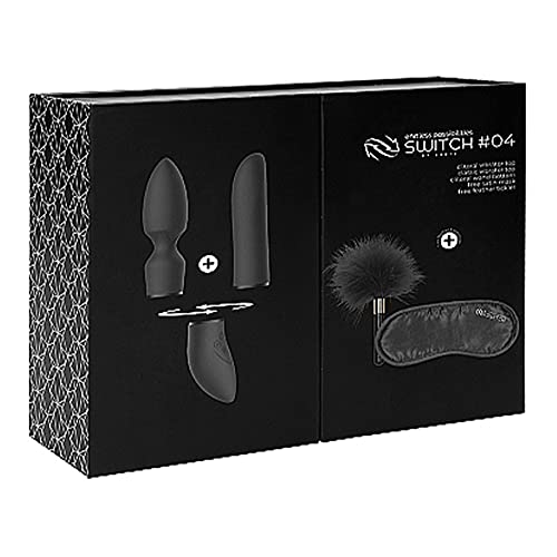 Shots Switch Pleasure Kit 4 Black coffret de luxe en silicone premium