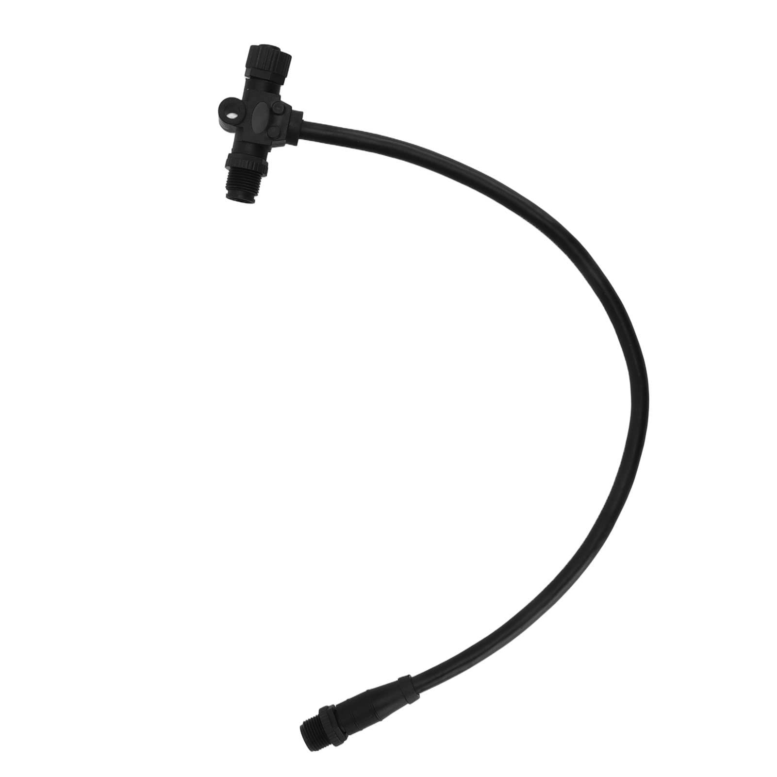 Cavo Backbone per Barca, Cavo di Derivazione Backbone Connettore T a 5 Pin a Connettore M12 IP67 Impermeabile per Reti NMEA 2000
