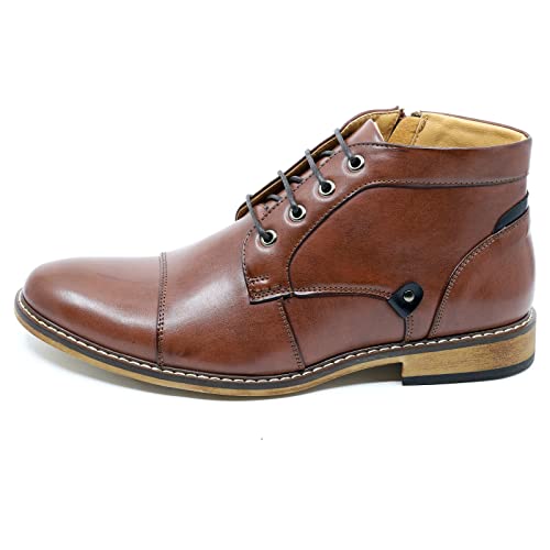 Metrocharm MC146 Men's Cap Toe Formal Dress Casual Oxford Ankle Boot2