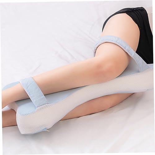 Oreiller de jambe mousse mémoire pour sciatique et coussin genou sangle réglable - 3