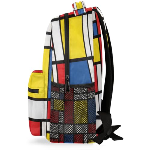 Mochila para estudiantes universitarios con compartimento seguro para portátil 15.6 3