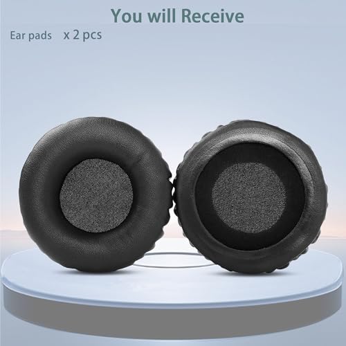 Almohadillas para auriculares Airman 750 de repuesto compatibles con los auriculares para aviación Telex Airman 750 (cuero proteínico y espuma viscoelástica) miniatura 5