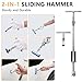 139pcs Dent Puller Kit, Paintless Dent Removal Kit for Dent Repair, Car Dent Repair Kit with Golden Lifter, Bridge Puller, Slide Hammer T-Bar, Car Dent Puller for Car Refrigerator Door Ding Repair