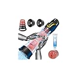 Elektrische Penispumpe Penisvergrößerung Sexspielzeug Masturbator - Sprachsteuerung Penispumpen mit 4 Saugstufen & 4 Trainingsmodi Masturbieren für Männer Sex Sexspielzeug Sex Spielzeug für die Männer