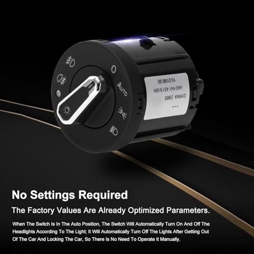Módulo de Sensor De Luz De Interruptor de Control de Lámpara de Faro Automático Para Mk4 B5