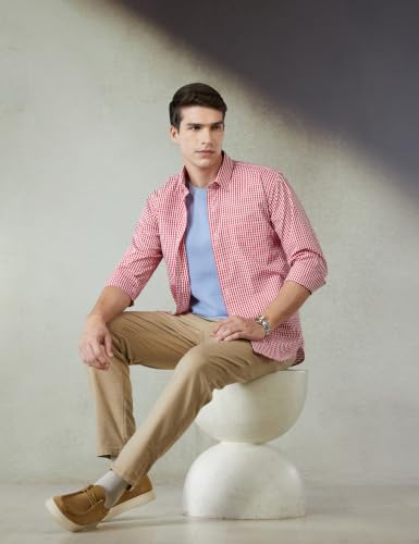 Image of English Navy Men's Regular Fit Shirt