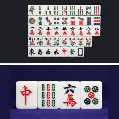 Set Grande de Mahjong Chino con Fichas de 36mm miniatura 3
