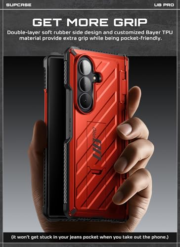 Image of SUPCASE for Samsung Galaxy Z Fold 7 Case with Kickstand (UB Pro), [Built-in Tempered Glass Screen Protector] [Hinge Coverage] [Military-Grade Protection] Full-Body Heavy-Duty Rugged Phone Case