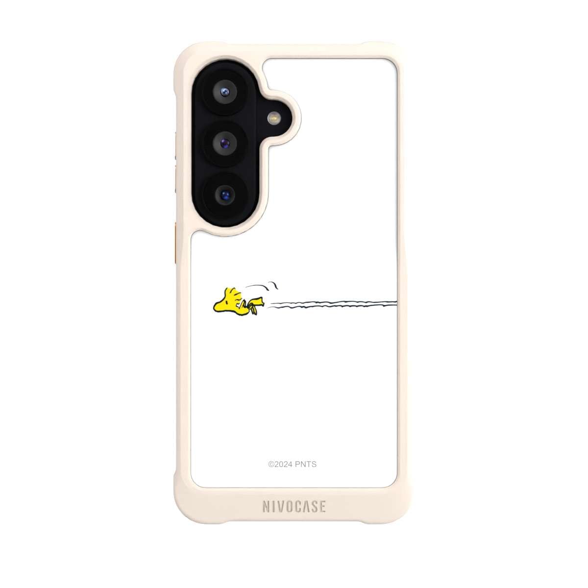 Hülle für Samsung Galaxy S26 Stoßfeste Handyhülle kompatibel mit MagSafe NIVOmax Case Sand Peanuts Offizielles Lizenzprodukt Kinder
