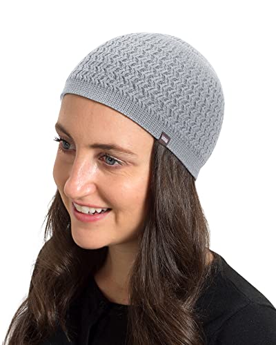 Image of Zigzag Knit Breathable Skull Caps for Men & Women