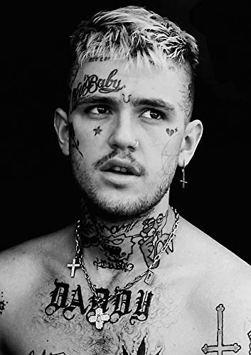 Poster stampa Lil Peep Rapper Dimensioni: 30 cm x