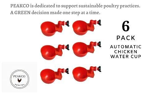 4er-Pack Automatischer Geflügeltränke – Hühnertränke Tränke für Hinterhof Hühnerstall Geflügel Enten Pute Hennen Hähne… – Bild 6