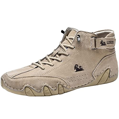 Chukka bottes d'été décontractées en daim kaki pour homme 42