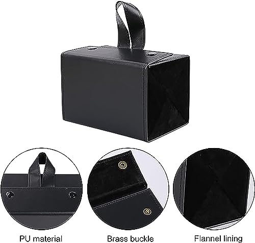Image of House of Quirk Sunglasses Storage Box, Faux Leather Sunglasses Box