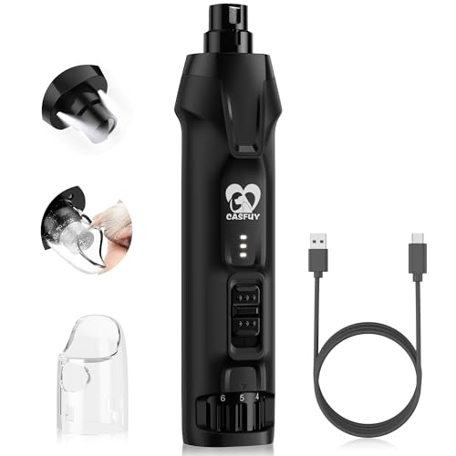 Casfuy 6-Speed Dog Nail Grinder