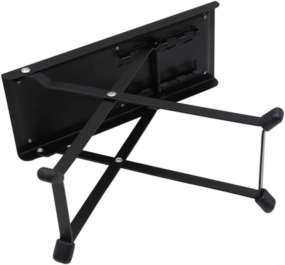 Foldable Guitar Foot Stool with Wood Iron Support for Guitarists