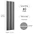 Art3dwallpanels 10 Pack Acoustic Panels, 48" X 12" X 0.43", Black and White