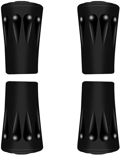 Miniatura 1 de Puntas de bastón de trekking, protectores de puntas de bastón, cubierta de goma de repuesto para la cabeza de Alpenstock para senderismo, bastón de