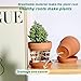 vensovo 3 inch Terracotta Clay Pots for Plants with Saucer - 12 Pack Small Terra Cotta Planter Great for Garden Windowsill Indoor & Outdoor Wedding Favors Gifts