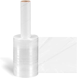 5 in. x 1000 ft. 80 Gauge Cast Stretch Wrap Clear - Pack of 12