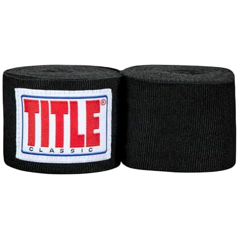 Title Classic Traditional Weave 180" Hand Wraps 2.0 Cover