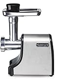 Cuisinart Electric Meat Grinder, Stainless Steel (Renewed)