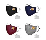  Cubrebocas algodon bandera estelada
