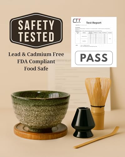 APEX S.K. Matcha Whisk Set with Ceramic Bowl