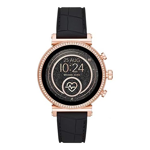 Michael Kors Smartwatch bandet En Storlek SVART