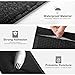 Metronic 4x8 Inch Bubble Mailer 50 Pack,Black Bubble Mailers, Waterproof Self Seal Adhesive Shipping Bags,Padded Envelopes for Shipping, Mailing, Packaging, Bulk #000, Bubble Mailers Usable Size 4x7
