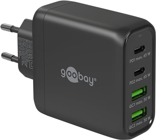 Chargeur rapide USB-C multiport 68W secteur compatible iPhone et Samsung multiprises GaN