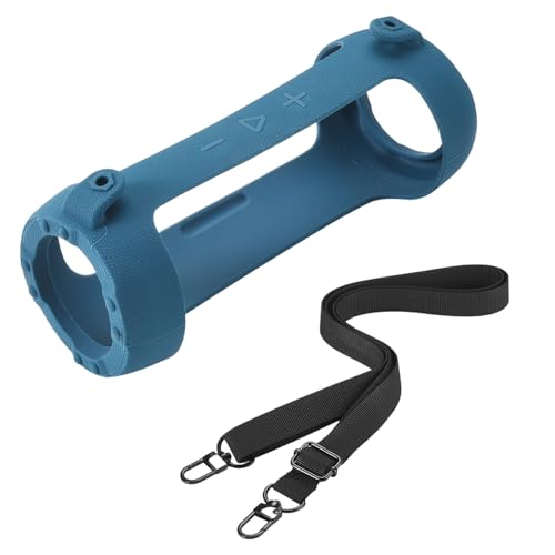 Coque haut-parleur sans fil silicone antichoc et étui antidérapant avec charge