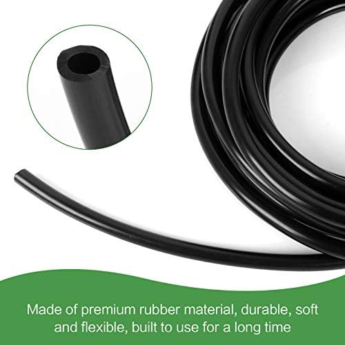 Car Windshield Washer Hose Set 5m Rubber Universal Windscreen Wiper Hose With 30 PCS Hose Connectors Y I T Type Connect Car Water Pump And Nozzles Car Accessories Black