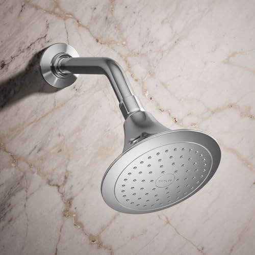 KOHLER 10282-AK-CP Forté® Single-function showerhead, 2.5 GPM, Corrosion Resistant Finish, Polished Chrome by Kohler - Image 2