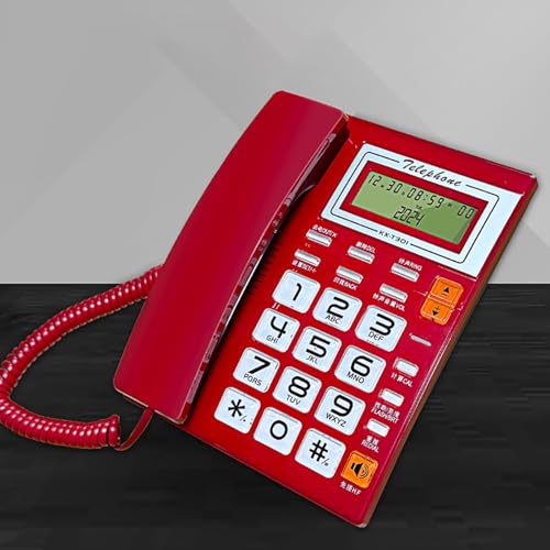 Téléphone fixe à grosses touches pour rompre l'isolement à la maison - 4